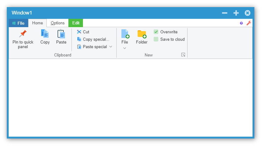 Form demonstrating container capabilities with multiple child controls